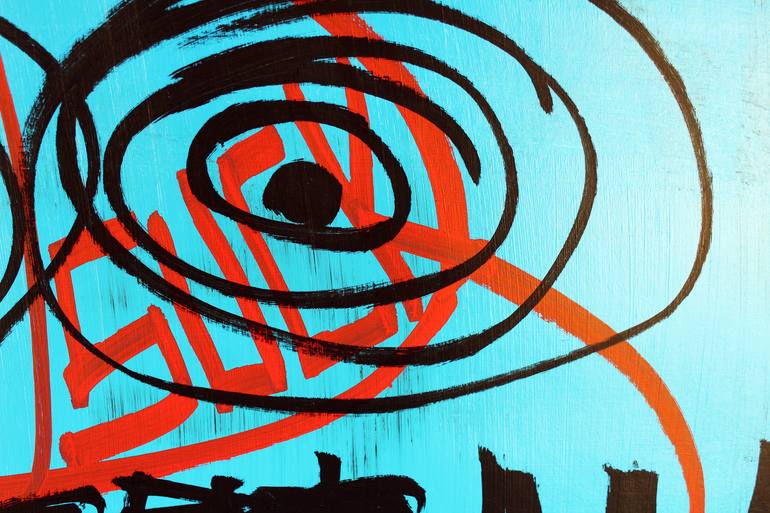 Original Street Art Politics Drawing by Michael Grine