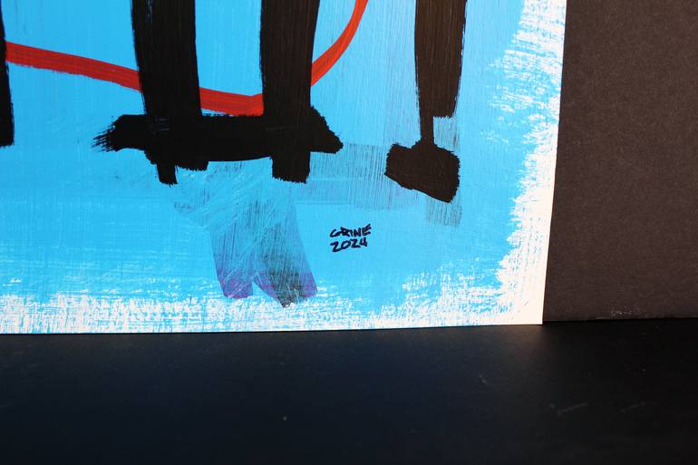Original Street Art Politics Drawing by Michael Grine
