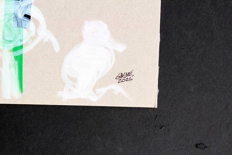 Original Street Art Graffiti Drawing by Michael Grine