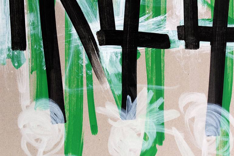 Original Street Art Graffiti Drawing by Michael Grine