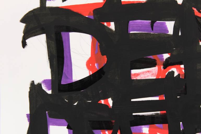Original Street Art Graffiti Drawing by Michael Grine