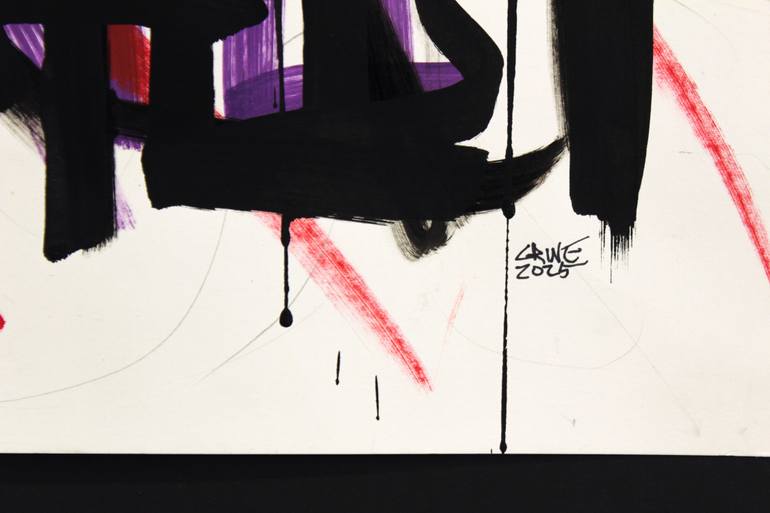 Original Street Art Graffiti Drawing by Michael Grine