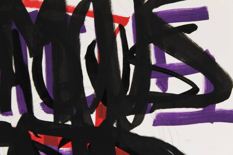Original Street Art Graffiti Drawing by Michael Grine