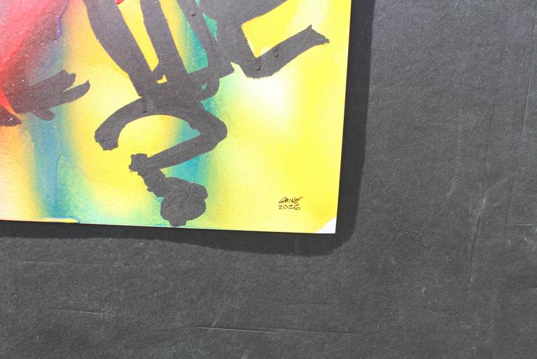 Original Street Art Graffiti Painting by Michael Grine