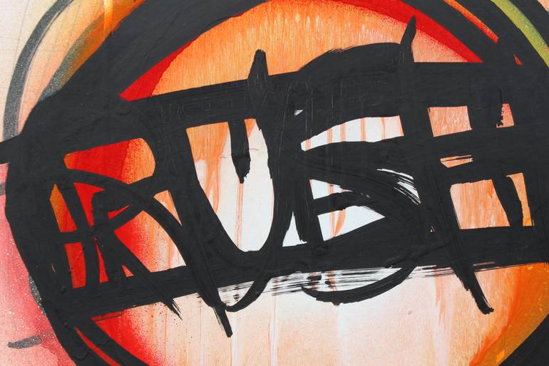Original Street Art Graffiti Painting by Michael Grine