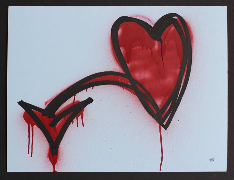 Original Street Art Graffiti Painting by Michael Grine