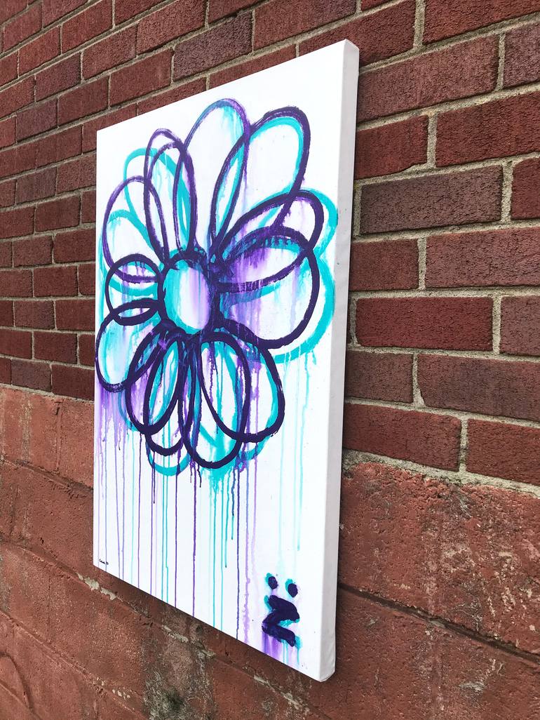 Original Graffiti Painting by Michael Grine