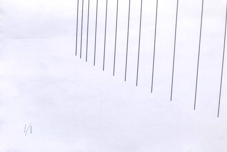 Original Modernism Geometric Mixed Media by Michael Grine