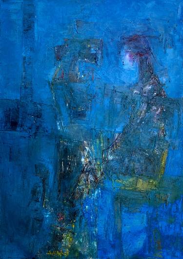 Original Abstract Expressionism Love Paintings by Aditya Dev