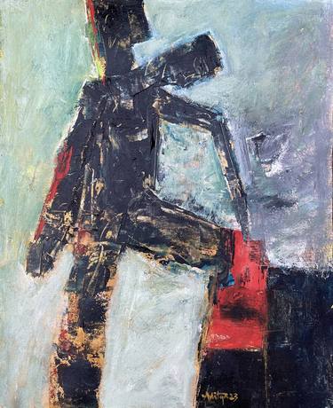 Original Abstract Expressionism Love Paintings by Aditya Dev