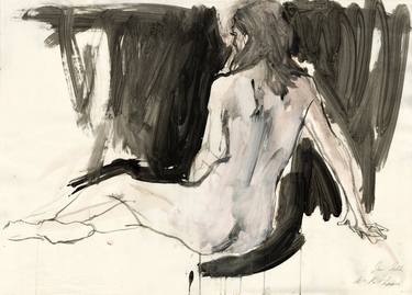 Print of Figurative Nude Drawings by Ute Rathmann