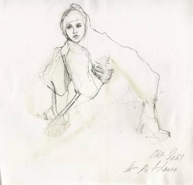 Print of Figurative Fashion Drawings by Ute Rathmann