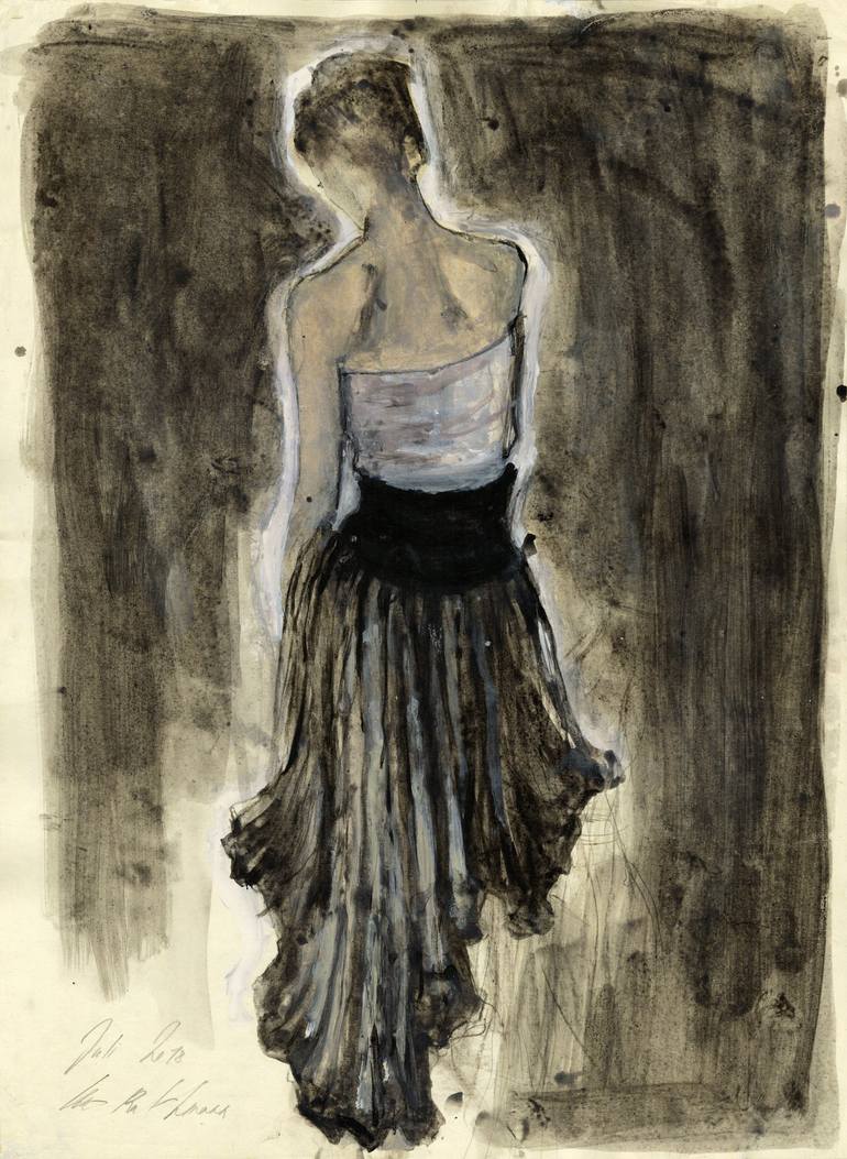 Print of Fine Art Women Drawings by Ute Rathmann