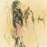 Hommage à Jeanne Mammen XXIII by Ute Rathmann