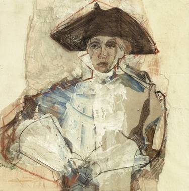 Print of Expressionism Portrait Paintings by Ute Rathmann