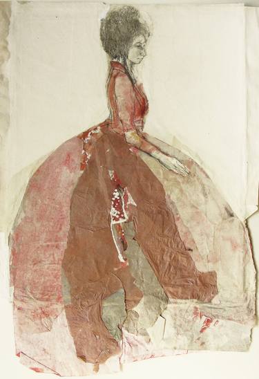 Print of Expressionism Fashion Drawings by Ute Rathmann
