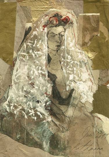 Print of Expressionism Women Collage by Ute Rathmann
