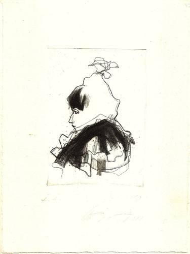 Print of Expressionism Women Printmaking by Ute Rathmann