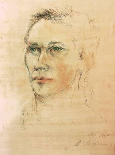 Print of Portraiture Portrait Drawings by Ute Rathmann