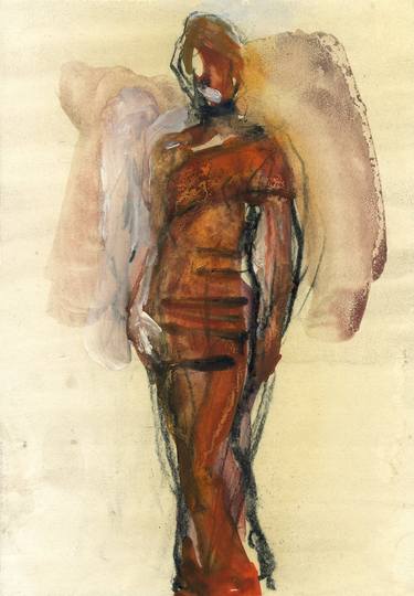 Print of Expressionism Fashion Paintings by Ute Rathmann