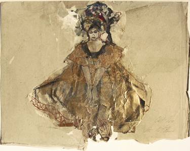 Print of Women Drawings by Ute Rathmann