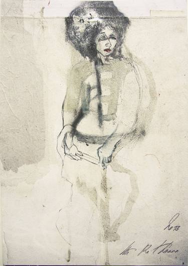 Print of Figurative Women Drawings by Ute Rathmann