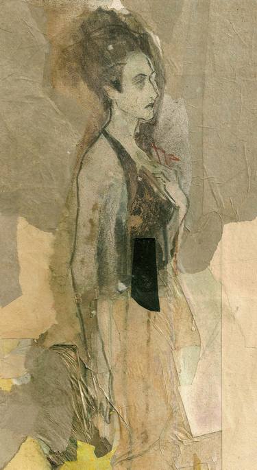 Original Figurative Women Drawings by Ute Rathmann