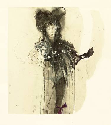 Print of Figurative Fashion Drawings by Ute Rathmann