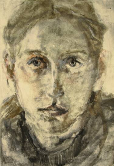 Print of Portraiture Portrait Paintings by Ute Rathmann