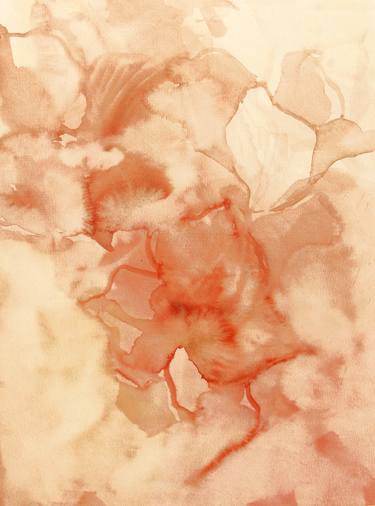 Original Abstract Floral Paintings by Ute Rathmann