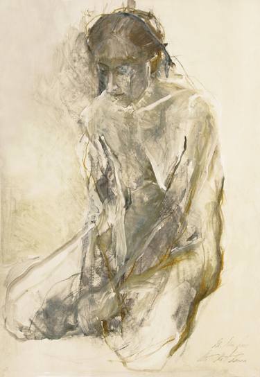 Print of Nude Paintings by Ute Rathmann