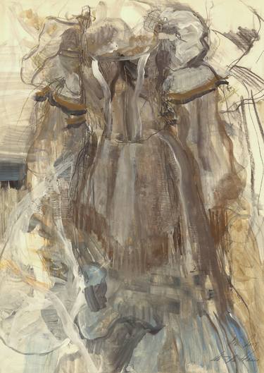 Original Fine Art Fashion Paintings by Ute Rathmann