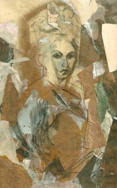 Print of Expressionism Men Collage by Ute Rathmann