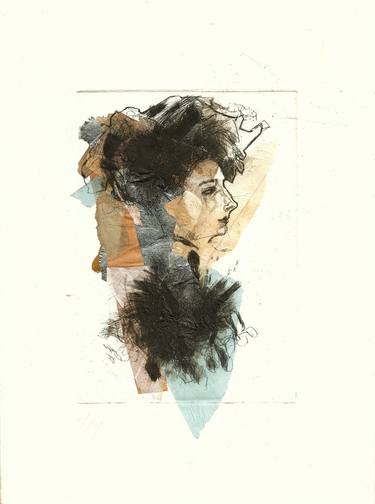 Print of Fine Art Portrait Printmaking by Ute Rathmann