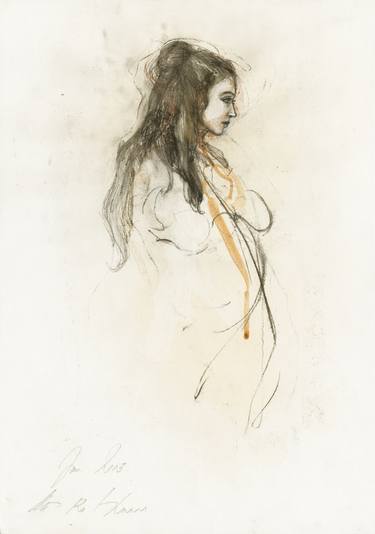 Print of Nude Drawings by Ute Rathmann