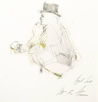 Print of Fine Art Men Drawings by Ute Rathmann