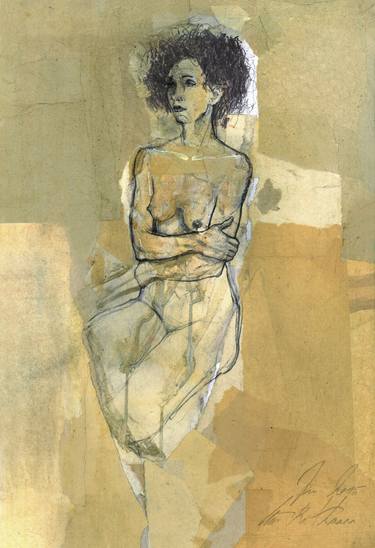 Print of Nude Drawings by Ute Rathmann