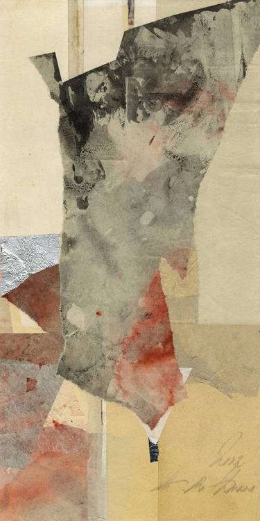 Original Abstract Collage by Ute Rathmann