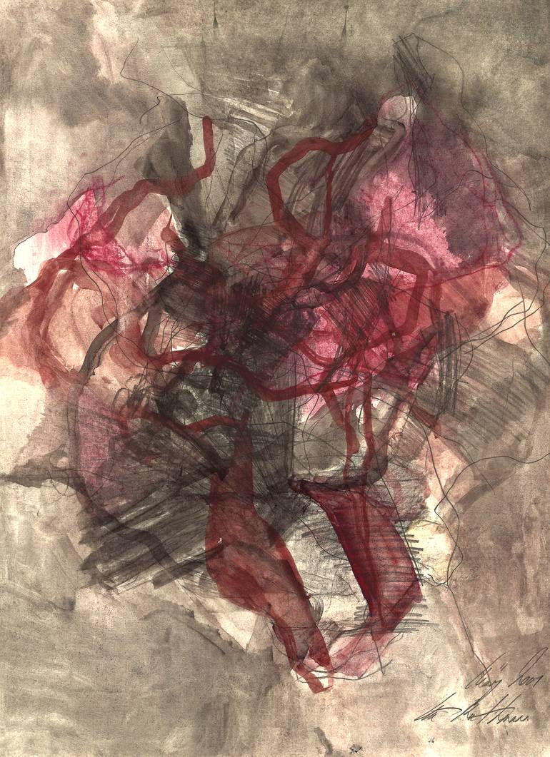 Print of Fine Art Abstract Paintings by Ute Rathmann