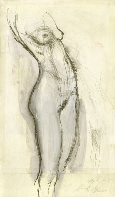 Original Nude Drawings by Ute Rathmann