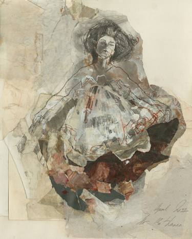 Print of Women Drawings by Ute Rathmann