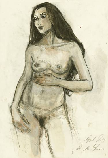 Print of Nude Drawings by Ute Rathmann