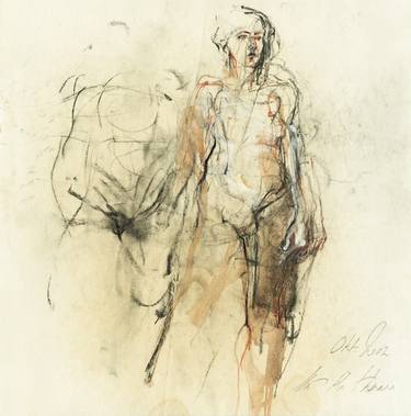 Print of Fine Art Nude Drawings by Ute Rathmann