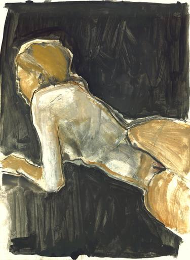 Original Fine Art Nude Paintings by Ute Rathmann