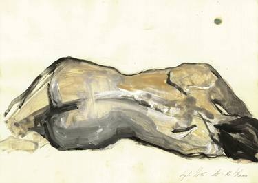 Original Nude Drawings by Ute Rathmann