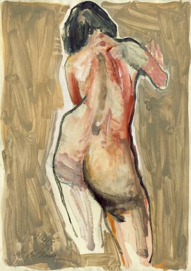 Original Nude Drawings by Ute Rathmann