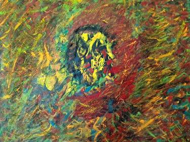 Original Abstract Painting by Soheila Keyani