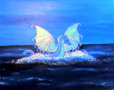 Original Surrealism Fantasy Paintings by Lori Anne Shields