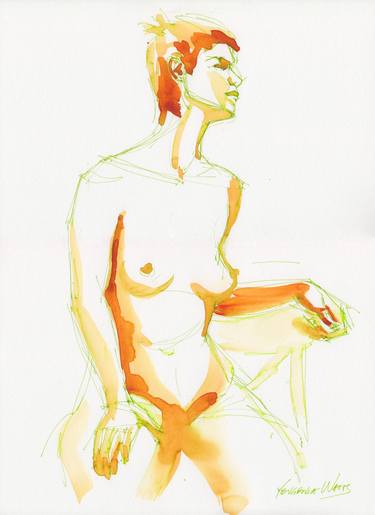 Original Nude Paintings by Yevgenia Watts