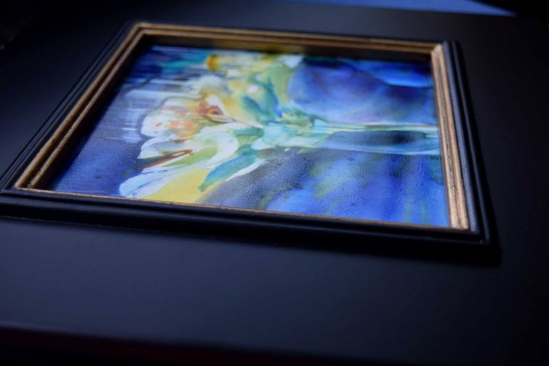 Original Contemporary Floral Painting by Yevgenia Watts